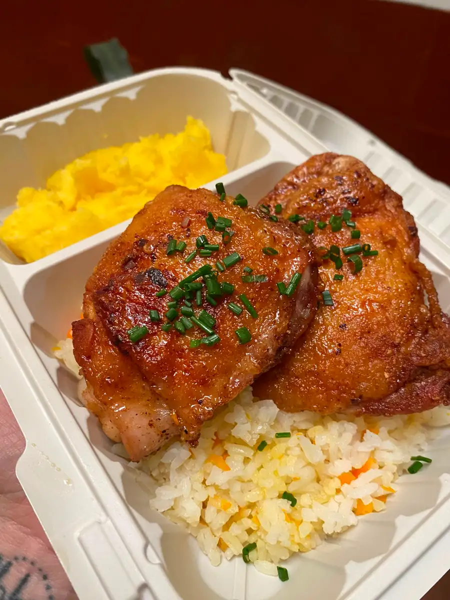 Muslos de Pollo con salsa de Miel y Limón
