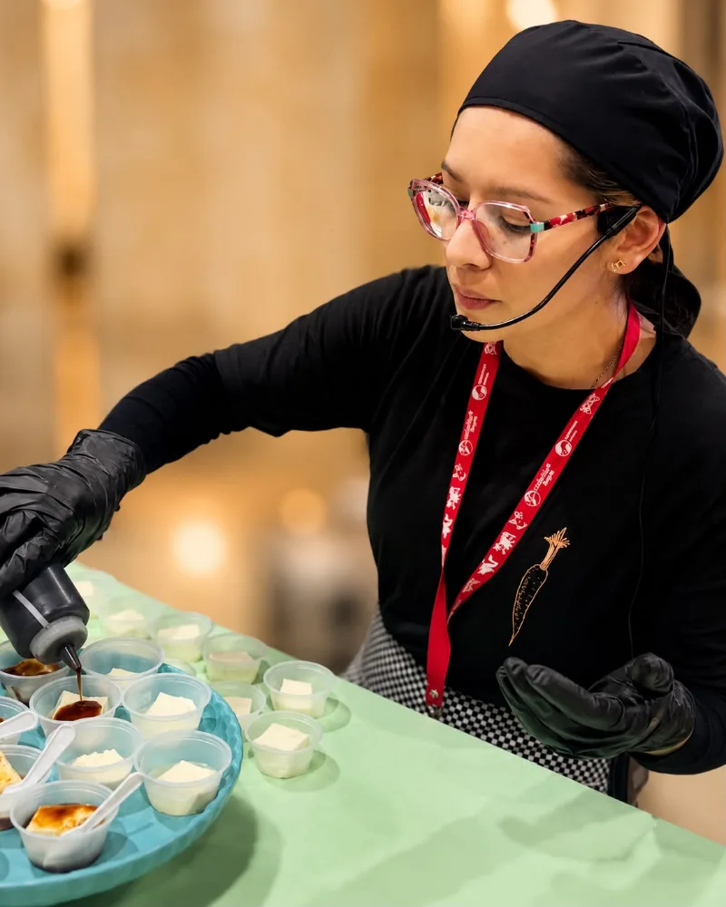Lucía Vivas, a cargo del servicio en Lunch 2Go